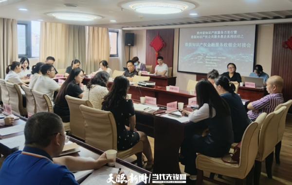 多多策略 贵州举办数据知识产权金融服务政银企对接会